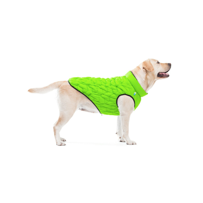 Курточка для тварин Collar AiryVest UNI двостороння M 43 салатово-чорна (2543)