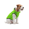 Курточка для тварин Collar AiryVest UNI двостороння M 43 салатово-чорна (2543)