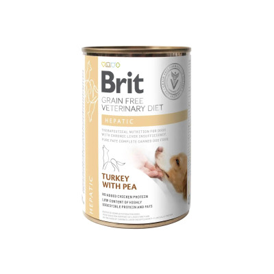 Консерви для собак Brit GF VetDiets Dog Hepatic 400 г (8595602536030)