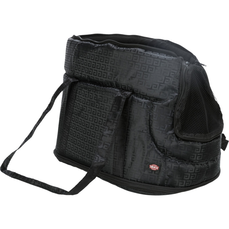 Переноска для тварин Trixie Riva Carrier 26х30x45 см до 7 кг (чорна) (4011905362113)