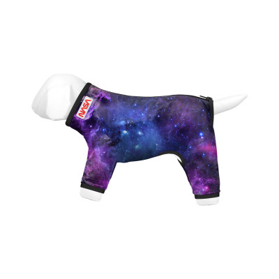Дощовик для тварин Collar WAUDOG Clothes "NASA21" S35 В 47-51 см, С 35-39 см (5335-0148)