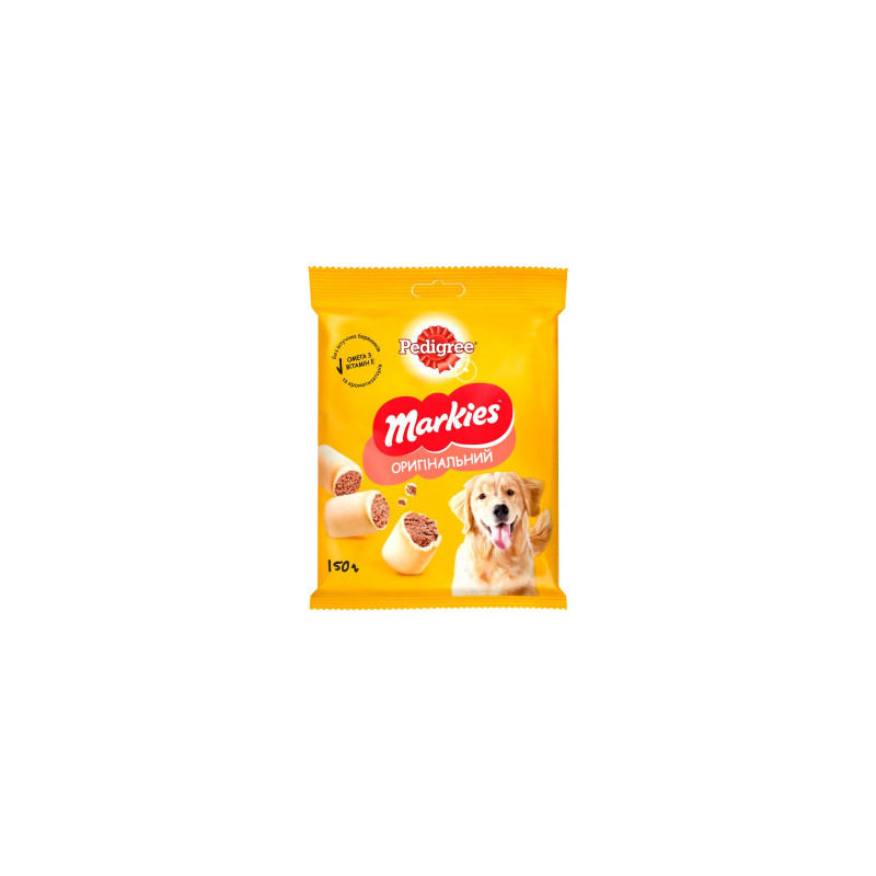 Ласощі для собак Pedigree Markies печиво 150 г (9003579302552)