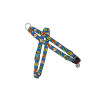 Шлея для собак WAUDOG Nylon з QR-паспортом "ВАУ" S (5463)