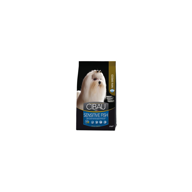 Сухий корм для собак Farmina Cibau Sensitive Adult Mini з рибою 2.5 кг (8010276030962)