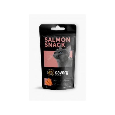 Ласощі для котів Savory Snack Salmon 60 г (подушечки з лососем) (4820232631454)
