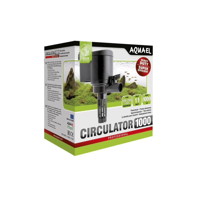 Помпа для акваріума AquaEl Circulator 1000 л (5905546131872)
