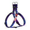 Шлея для собак WAUDOG Nylon з QR-паспортом "NASA21" M (4801-0148)