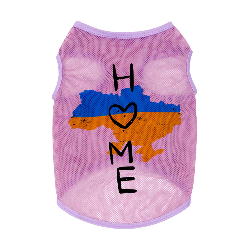Борцівка для тварин WAUDOG Clothes "Будинок" сітка M рожева (302-0230-7)