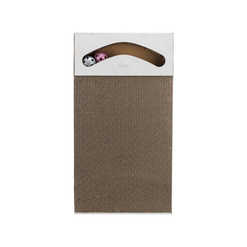 Дряпка (кігтеточка) для котів Trixie XXL картон 70×6×38 см (бежева) (4011905480329)
