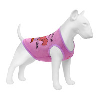 Борцівка для тварин WAUDOG Clothes "Конотопські магічні війська" сітка XS рожева (300-0232-7)