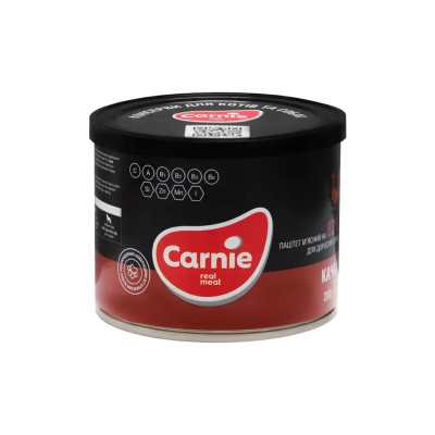 Консерви для собак Carnie Dog м'ясний паштет з качки 200 г (4820255190174)