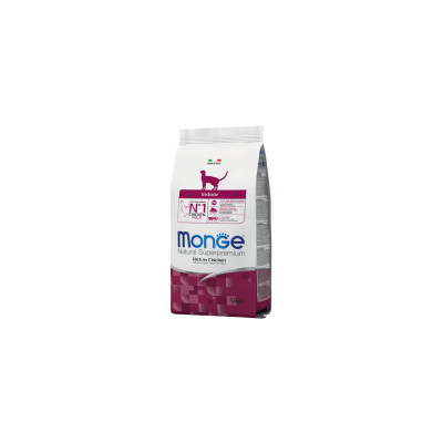 Сухий корм для кішок Monge Cat Indoor зі смаком курки та рису 1.5 кг (8009470005111)