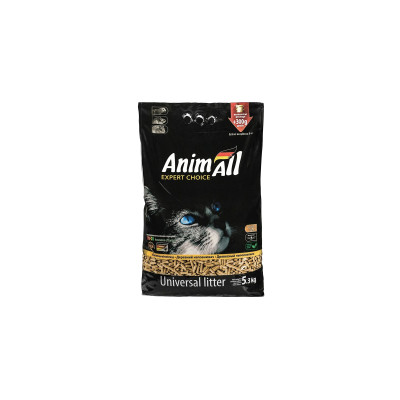 Наповнювач для туалету AnimAll Деревний 5.3 кг (111290)