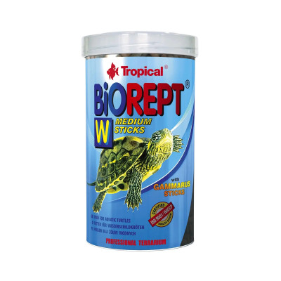 Корм для черепах Tropical Biorept W для земноводних і водних черепах 500 мл/150 г (5900469113653)