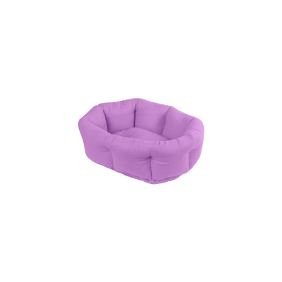 Лежак для тварин Collar Teremok L 68х58х21 см (фіолетовий) (41179)