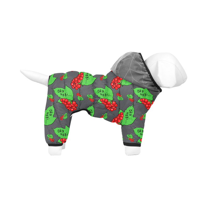 Комбінезон для тварин Collar WAUDOG Clothes Калина L50 B 70-74 см, C 47-50 см (5451-0228)