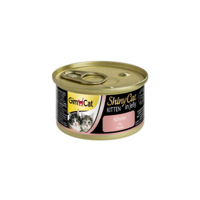 Консерви для котів GimCat Shiny Kitten курка 70 г (4002064413143)