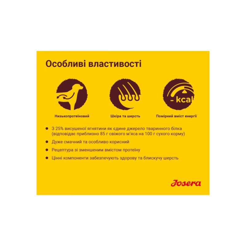 Сухий корм для собак Josera Lamm&Reis 900 г (4032254745235)