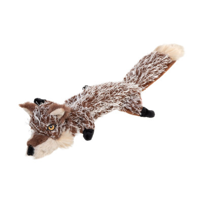 Іграшка для собак GiGwi Plush Вовк з пискавками 37 см (75325)