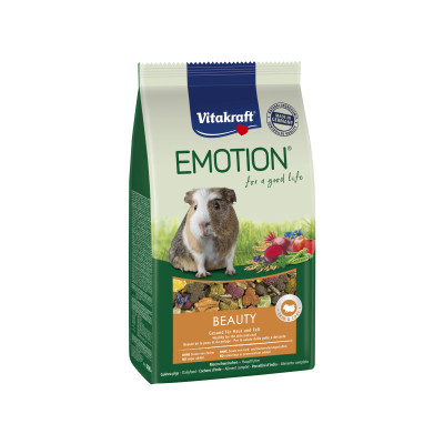 Корм для гризунів Vitakraft Emotion Beauty Selection Adult для морських свинок 600 г (4008239314581)
