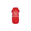 Футболка для тварин Pet Fashion "New Year" S червона (4823082429271)