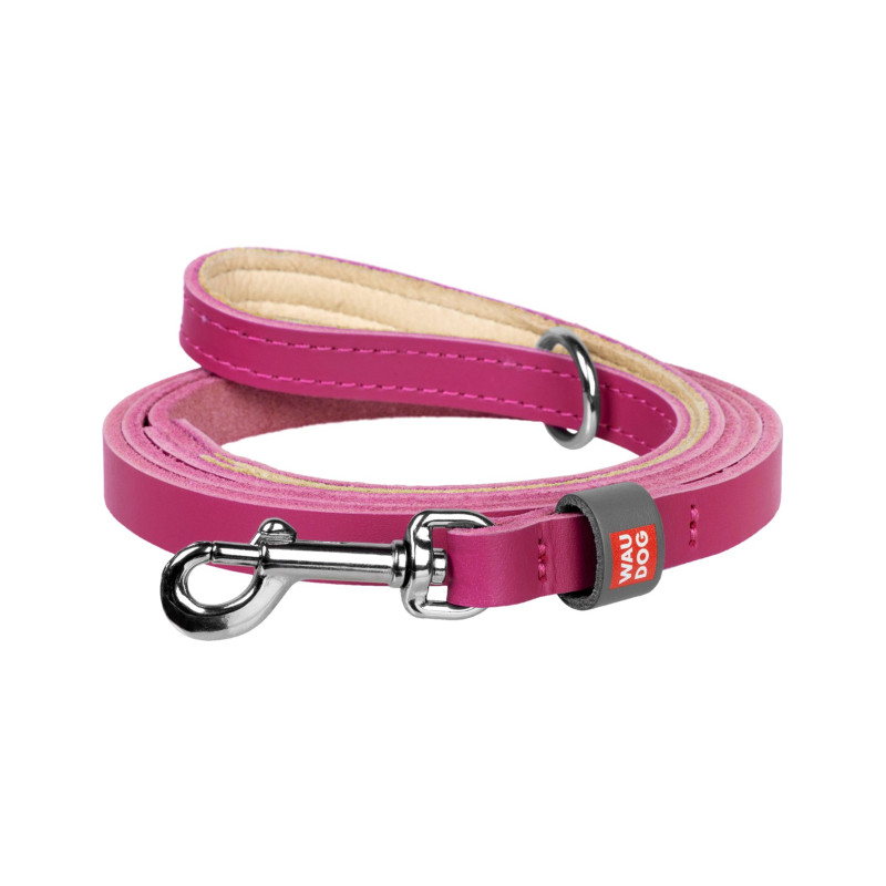 Повідок для котів WAUDOG Classic XXS-XS Ш 12 мм Д 122 см рожевий (60327)