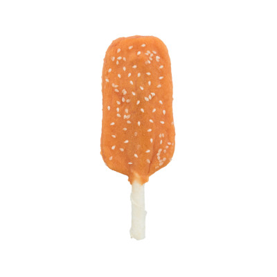 Ласощі для собак Trixie Denta Fun Chicken Pop для чищення зубів 12 см 50 шт (4011905311968)