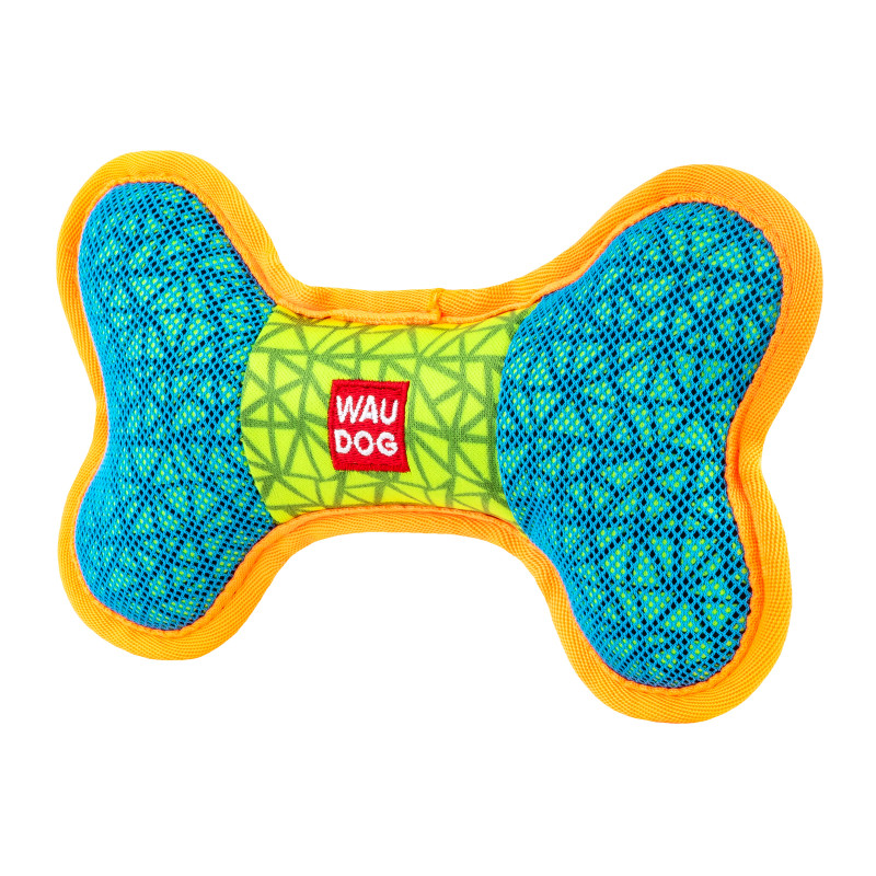 Іграшка для собак WAUDOG Fun Кістка 20х12 см блакитна (62082)