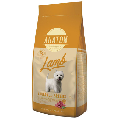 Сухий корм для собак ARATON Lamb Adult All Breeds 15 кг (ART45635/ART47467)