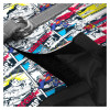 Шлея для собак WAUDOG Clothes з QR паспортом "Супермен комікс" S2 (1012-4006)