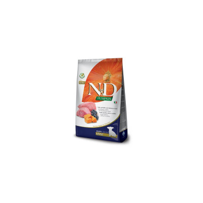 Сухий корм для собак Farmina Grain Free PUPPY MINI з гарбузом, ягням, чорницею 2.5 кг (8010276033239)