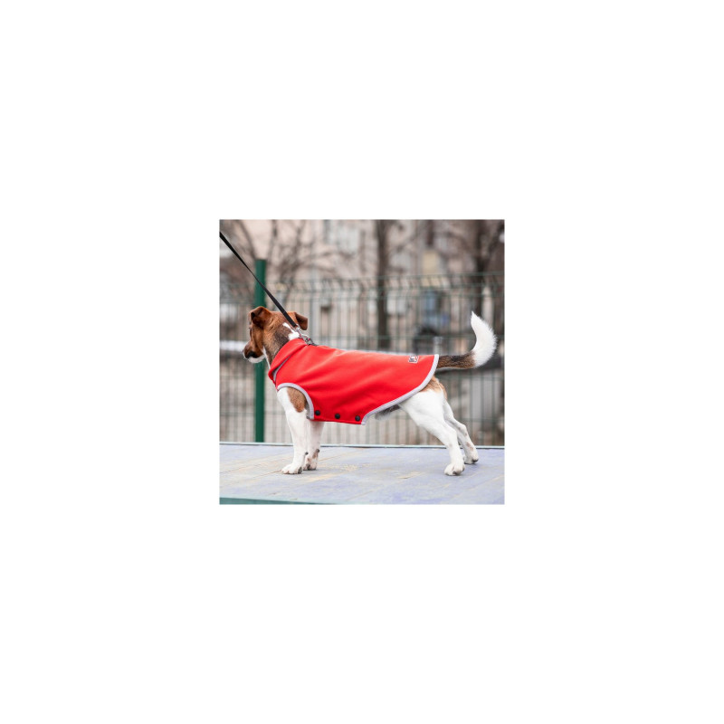 Жилет для тварин Pet Fashion FLEECY" М червоно-сірий (4823082419685)