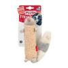 Іграшка для собак GiGwi Plush Єнот з пискавкою 17 см (75310)