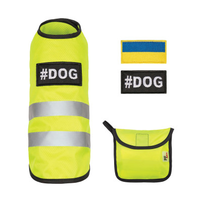 Жилет для тварин Pet Fashion "Warm Yellow Vest" S (4823082417223)