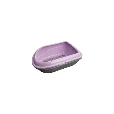 Туалет для котів AnimAll CNR-130 із сіткою фіолетовий (2000981207045)