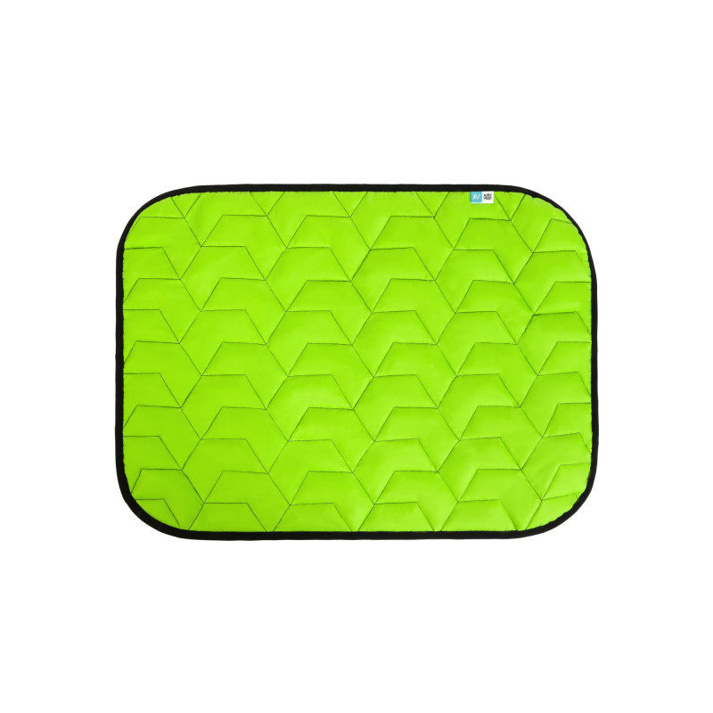 Килимок для тварин Airy Vest L 100х70 см салатово-чорний (0086)