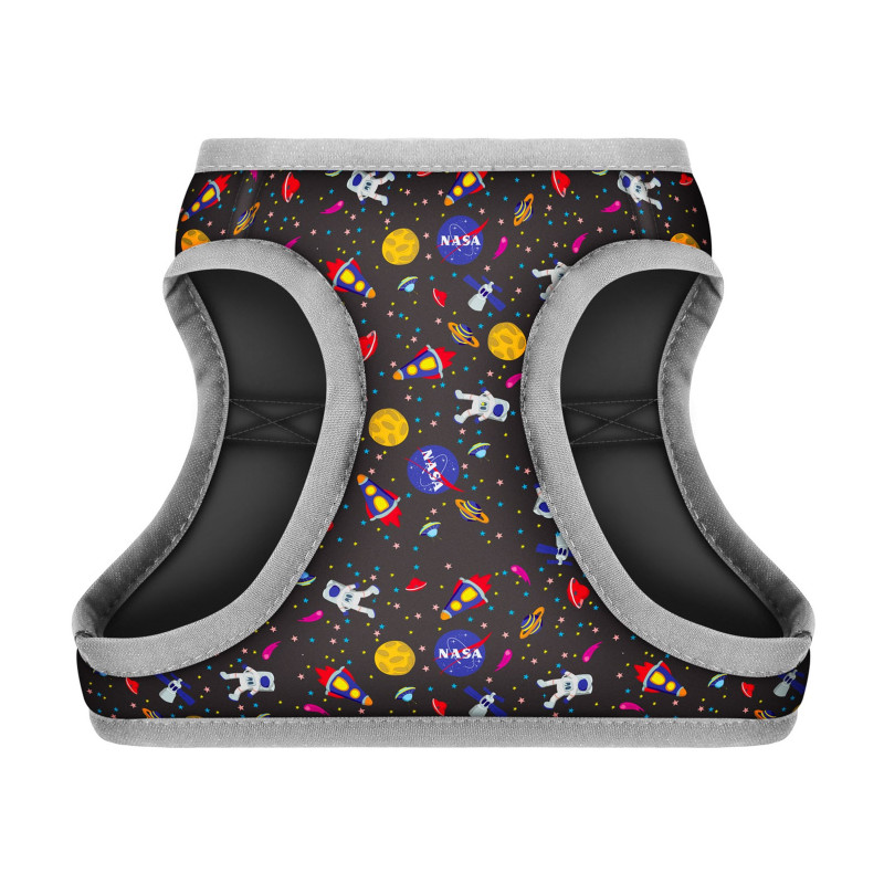 Шлея для собак WAUDOG Clothes з QR паспортом "NASA" XS1 (2913)