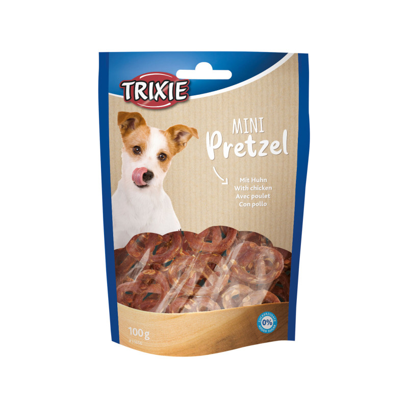 Ласощі для собак Trixie Mini Pretzels 100 г (4011905316567)
