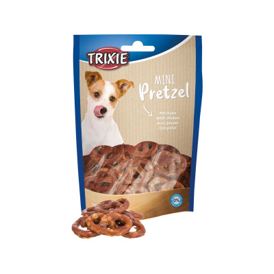 Ласощі для собак Trixie Mini Pretzels 100 г (4011905316567)