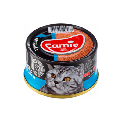 Паштет для котів Carnie м'ясний з тунцем 90 г (4820255190488)