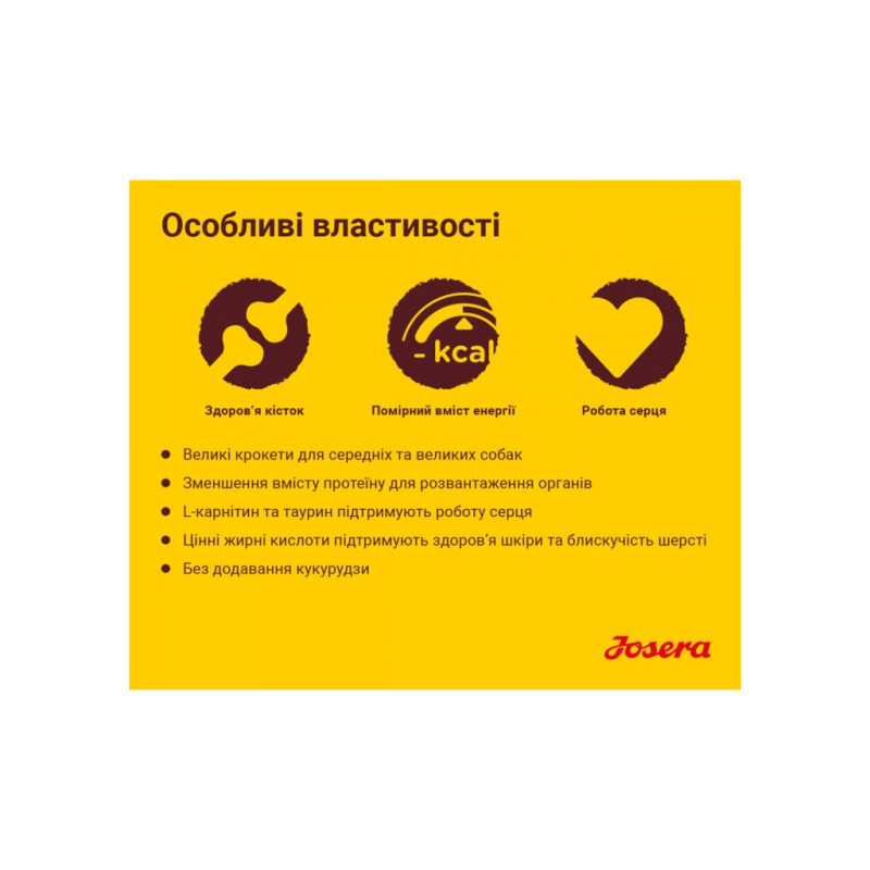 Сухий корм для собак Josera Optiness 15 кг (4032254731641)