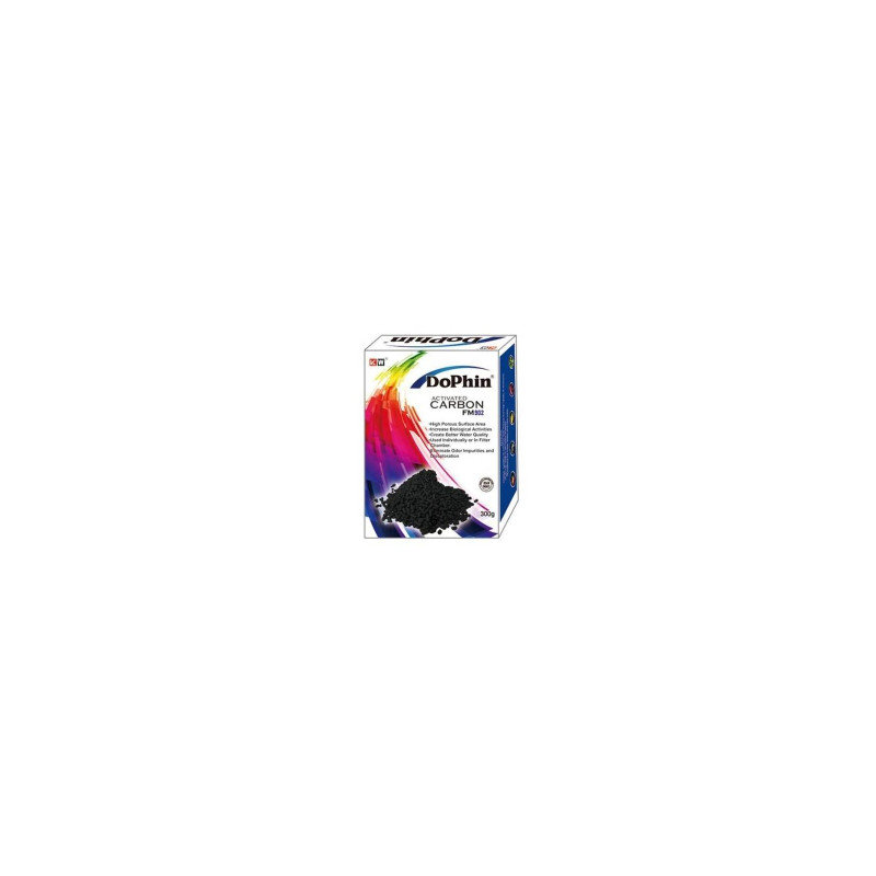 Наповнювач для акваріумного фільтра KW Zone Dophin «Activated Carbon» активоване вугілля 300 г (6938104059478)