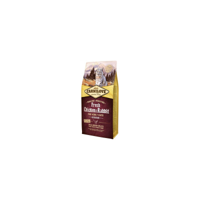 Сухий корм для кішок Carnilove Fresh Chicken and Rabbit for Adult cats 6 кг (8595602527410)