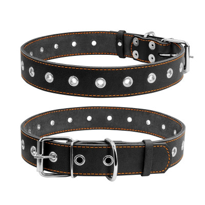 Нашийник для тварин Collar безрозмірний 35 мм 69 см (чорний) (02951)