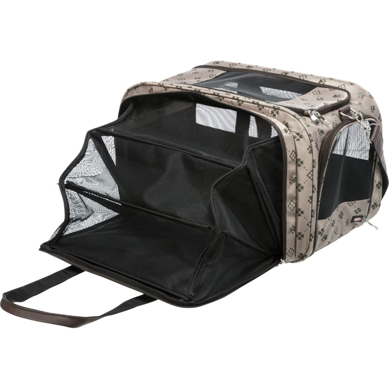 Переноска для тварин Trixie Maxima Carrier 33x32х54 см до 8 кг (бежево-коричнева) (4047974289037)