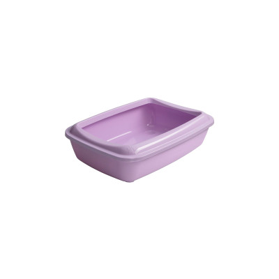 Туалет для котів AnimAll CNR-106 з лопаткою 50х37х13.5 см (фіолетовий) (2000981202521)