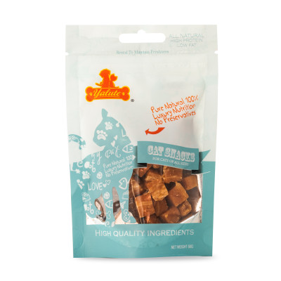 Ласощі для котів Yalute Dices кубики 50 г (курка та тріска) (4820261920604)
