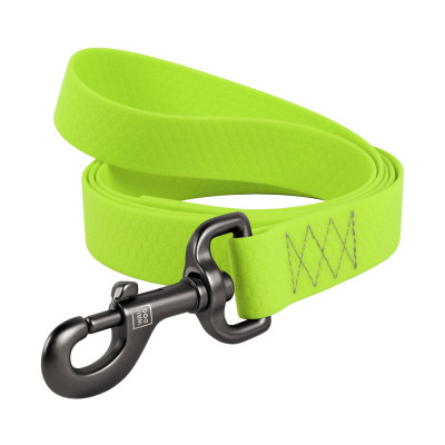 Повідок для собак WAUDOG Waterproof M Ш 20 мм Д 305 см салатовий (27365)