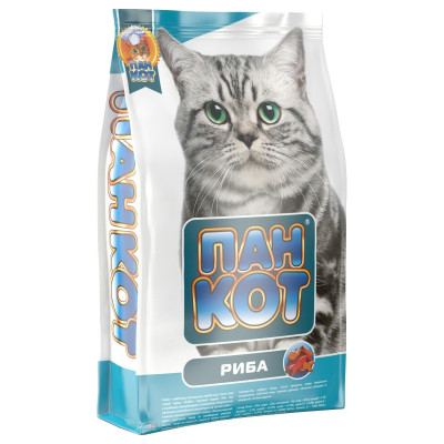 Сухий корм для кішок Пан Кот Риба 400 г (4820111140497)