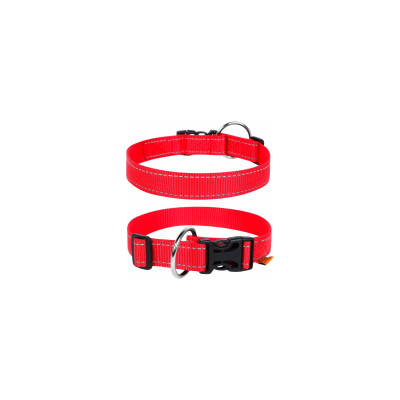 Нашийник для тварин Collar Dog Extremе 25 мм 31-49 см (червоний) (02523)
